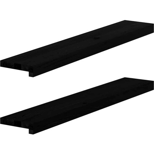  Prozorske klupice 2 kom tamnosmeđe 90x15x2 cm masivne hrast Cijene