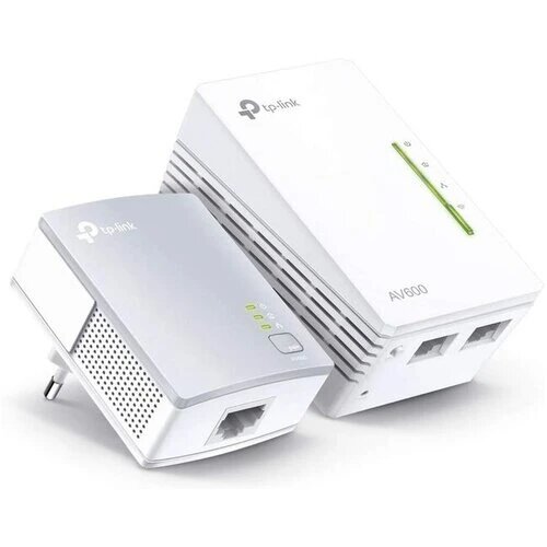 Tp-link (TL-WPA4220&TL-PA4010) AV600 Powerline Eth adapter 300Mbps/600Mbps HomePlug AV Plug and Play Cene