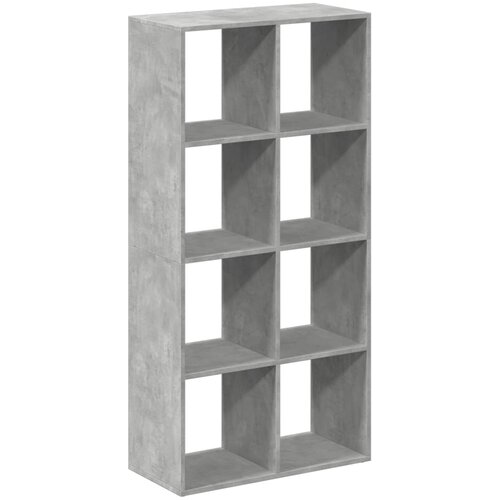  pregrada / regal za knjige sivi 69,5x29x137,5 cm drveni Slike