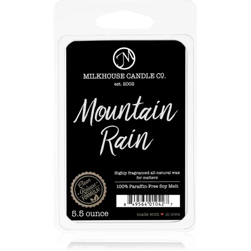 Milkhouse Candle Co. Creamery Mountain Rain vosek za aroma lučko 155 g