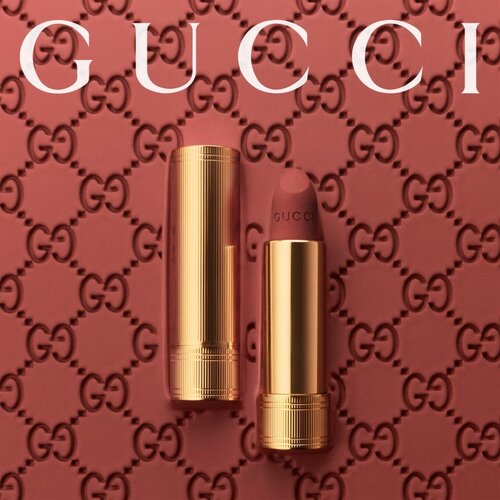 Gucci Beauty Rouge &amp;agrave; L&amp;egrave;vres Matte Lipstick matirajoča &amp;scaron;minka odtenek 133 Ida Mocha 3.5 g Slike