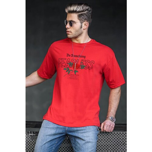 Madmext Red Men's T-Shirt 4971 Slike