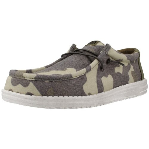 Hey Dude Modne superge WALLY WASHED CAMO Zelena Cene