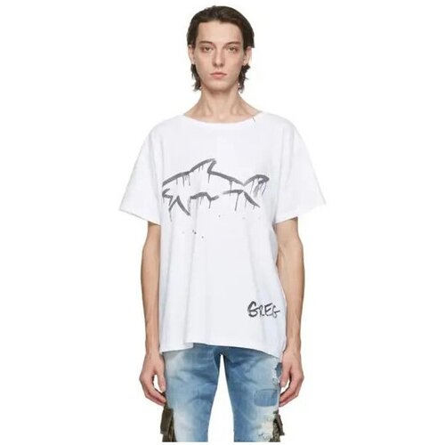 Paul&amp;amp;Shark Majice s kratkimi rokavi T-SHIRT PAUL SHARK A20P1513 010 WHITE Bela Slike