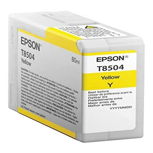 Epson T8504 UltraChrome HD žuti 80ml ketridž Slike