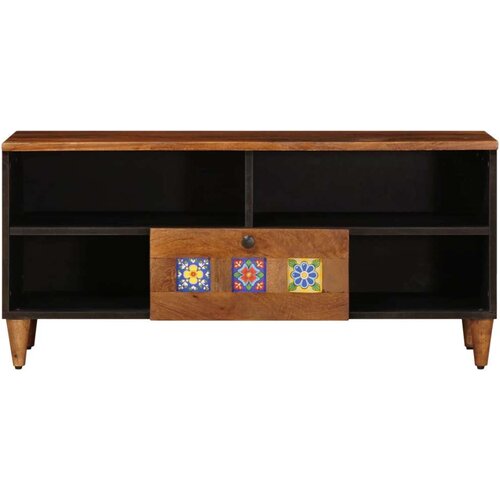  ormar s ladicama Orah 100 x 33 5 x 46 cm Čvrsto drvo manga Slike