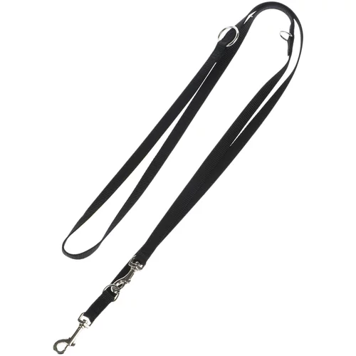 Hunter komplet: Ecco Sport ogrlica i povodac, crne boje - Ogrlica veličine M + povodac 200 cm / 15 mm