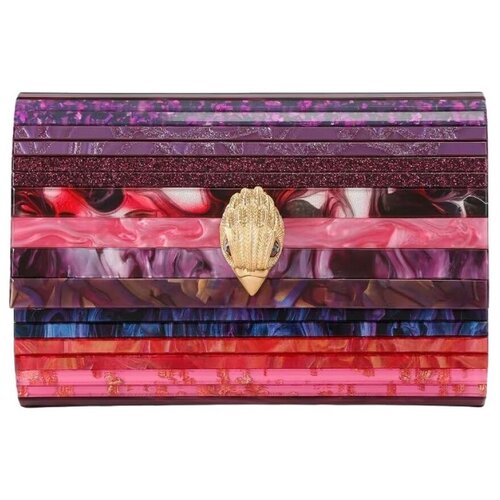 Kurt Geiger London Torbice PARTY EAGKE CKUTCH Rožnata Slike