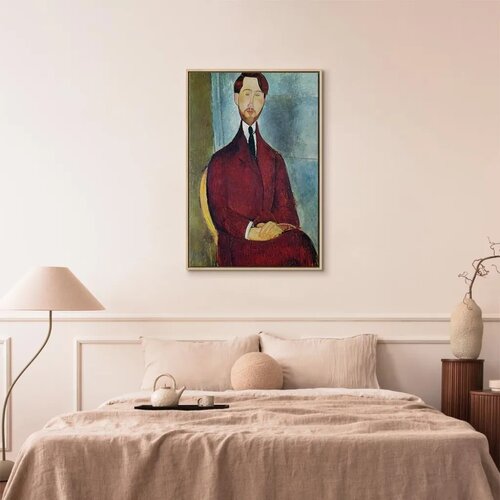  Slika - Amedeo Modigliani &amp;ndash; Leopold Zborowski 60x90 U prirodnom drvenom okviru Slike