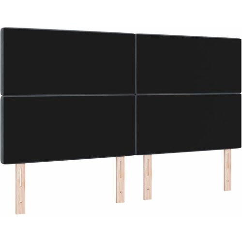  LED glava kreveta s LED trakama Tamno siva 180 cm Bar&amp;scaron;un Slike