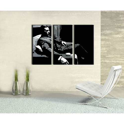  Ročno izdelana slika POP Art GODFATHER 3-delna  (POP ART slike) Cene