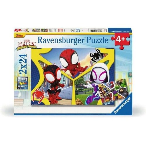 Ravensburger puzzle - Spidey i njegovi prijatelji - 2x24 dela Slike