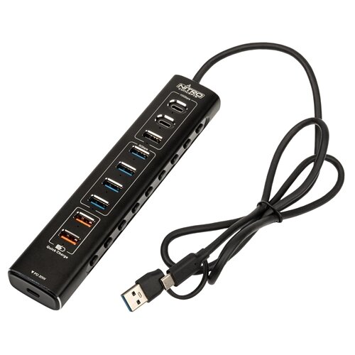 Nitro Concepts UH1 HIBRID USB HUB 10 PORTOVA Cene