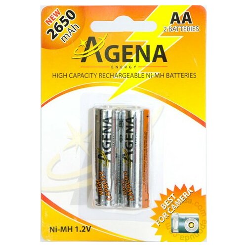 Agena punjiva R6 AA 2200mAh B2 baterija Slike