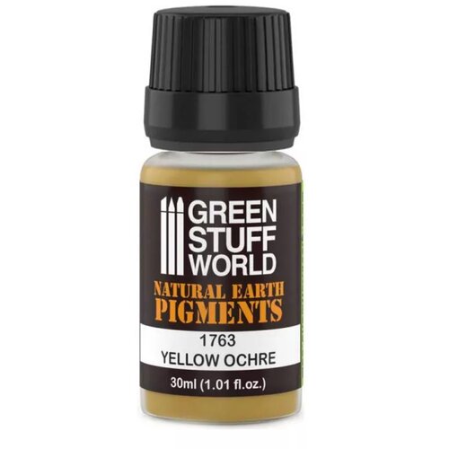 Green Stuff World Paint Pot - YELLOW OCHRE pigments 30ml Slike
