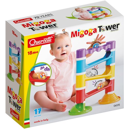 Quercetti Migoga Tower 17-dijelni set za igru s kuglicama Cijene