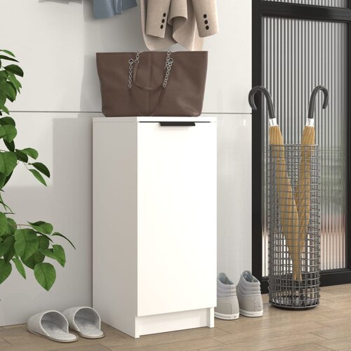 vidaXL omarica za čevlje bela 30x35x70 cm konstruiran les Cene