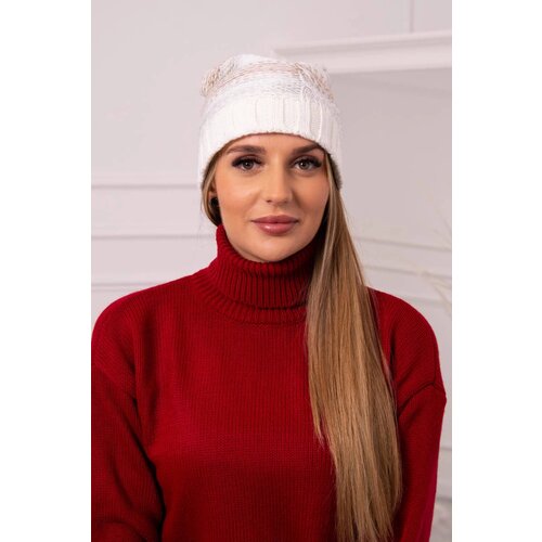 Kesi Cap with fleece Monika K256 dark beige+ecru Cijene