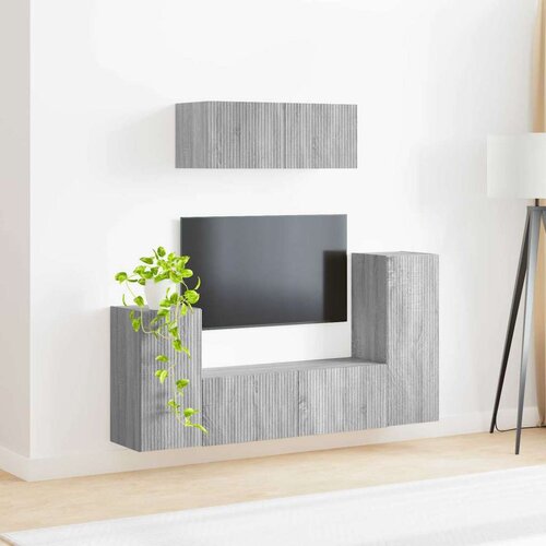  pcs Siva Sonoma - - Siva - 71.73 - 98 x 31 x 29,5 cm - 2025-vidaXL-Uvoz_2 Slike