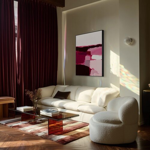 Styler Tiskana slika s okvirom/na platnu 70x100 cm Berry Blocks &amp;ndash; Slike