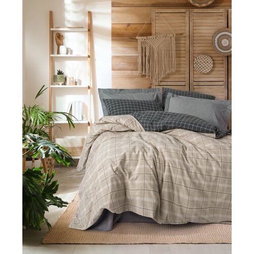Lessentiel Maison komplet posteljine siiras, 200x220 cm, sivi Slike