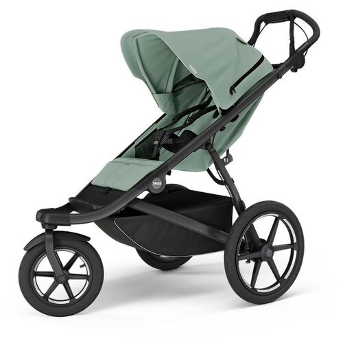 Thule Urban Glide 3 sportska dečja kolica sa magnetnom kopčom &amp;ndash; Mist Green Slike