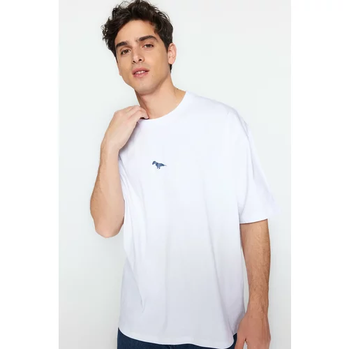 Trendyol T-Shirt - White - Oversize