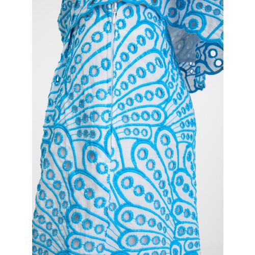 Orsay Blue women's patterned shorts - Women's Cene