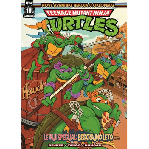 Golconda Dejv Bejker, Tango - TMNT: Nove avanture heroja u oklopima 10 Cene