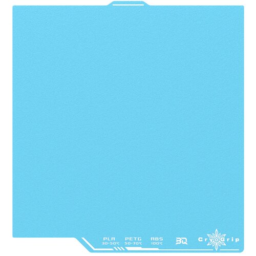BIQU Build Plate CryoGrip Pro Frostbite &ndash; Blue - 256 x 256 mm Cene