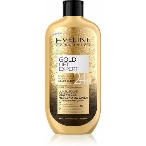 Eveline Cosmetics Gold Lift Expert hranjiva krema za tijelo sa zlatom 350 ml
