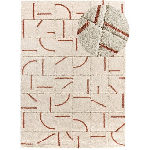 Universal Ciglasti/krem tepih 80x150 cm Brenda &amp;ndash; Slike