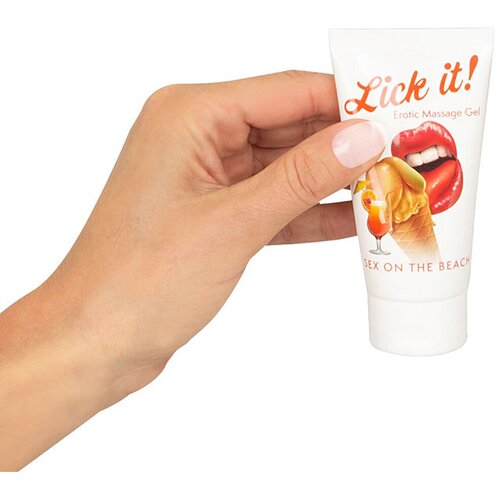 Lubry Masažni gel Lick it! Sex on the Beach - 50ml (R629510) Slike