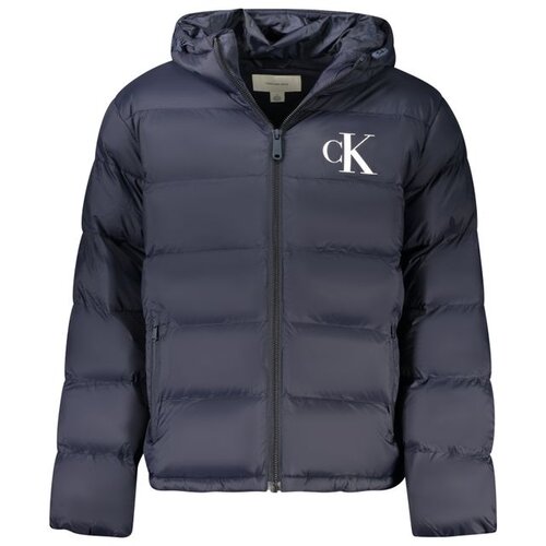 Calvin Klein Zimska jakna tamno plava / bijela Cene
