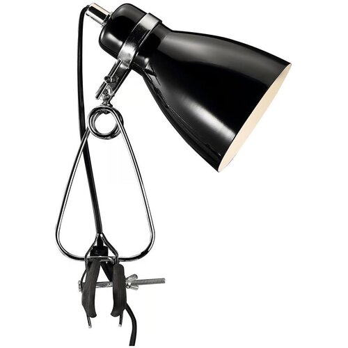 Nordlux Stona lampa sa stezaljkom CYCLONE 1xE14/15W/230V crna Cene