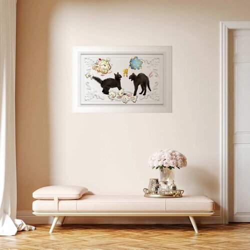  Plakat - Cat Fight 42x29.7 Bez okvira Cene