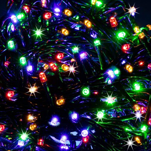  za božićno drvce 300 LED dioda vi&amp;scaron;ebojne Slike
