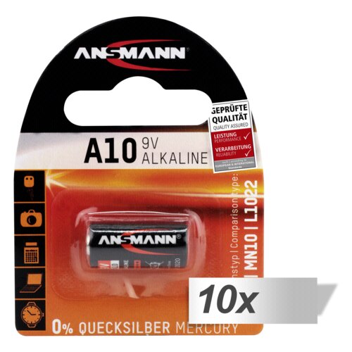 Ansmann 10x1 A 10 LR 10 Slike