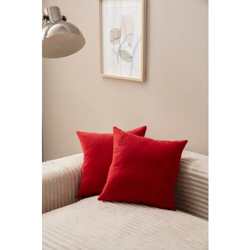 Opviq set 2 jastučnice 43x43cm Crveni Cene