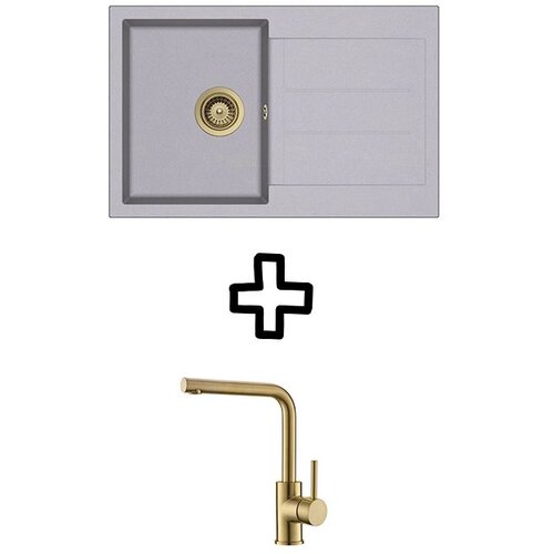 Aquasanita Set Tesa SQT101AW + Zora PVD Zlato/Alumetallic Cijene