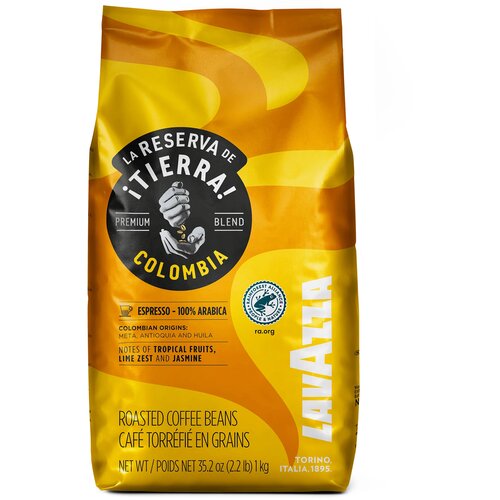 Lavazza Espresso kafa u zrnu Tierra Colombia 100% Arabica 1kg Slike