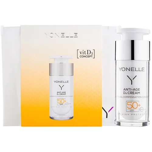 Yonelle Anti - Age D3 zaščitna krema proti gubam SPF 50+ 30 ml