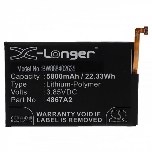 VHBW Baterija za Wiko Power U20 / Power U30, 5800 mAh Slike