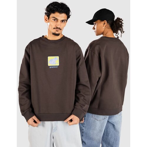 Gramicci Toad Pulover deep brown Cene