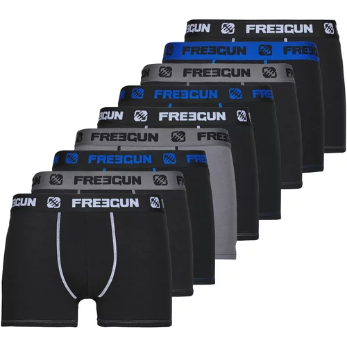 Freegun BOXERS COTON E1 X9 Multicolour