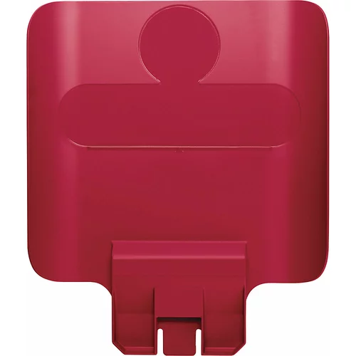 Rubbermaid Označevalna tablica, VxŠxG 298,45 x 44,45 x 361,95 mm, rdeče barve