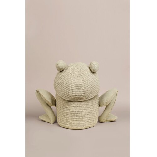 Lorena Canals Svetlo zelena tekstilna otro&amp;scaron;ka &amp;scaron;katla za shranjevanje &amp;oslash; 23x35 cm Fred the Frog &amp;ndash; Slike