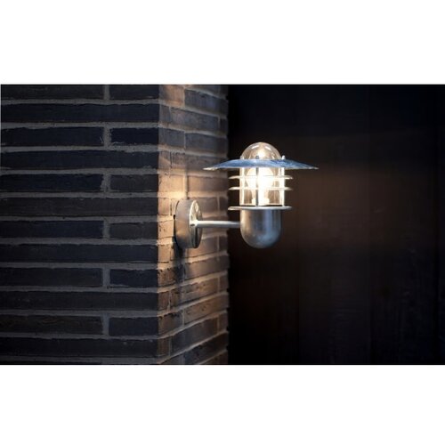 Nordlux Spoljna zidna svetiljka AGGER 1xE27/60W/230V IP54, srebrna Slike