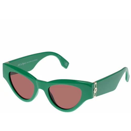 LE SPECS Sončna očala 'FANPLASTICO' rjava / zelena