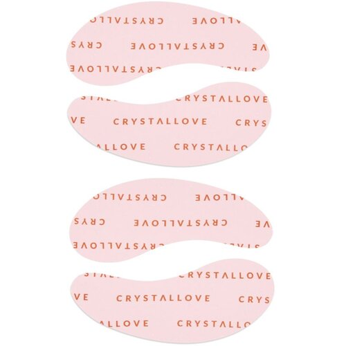 Crystallove Reusable Eye Patches blazinice za pod oči za večkratno uporabo 4 kos Slike